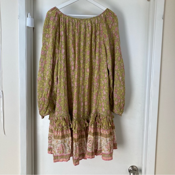 Spell & The Gypsy Collective Dahlia Tunic Floral Print Dress Size Medium - Picture 12 of 14